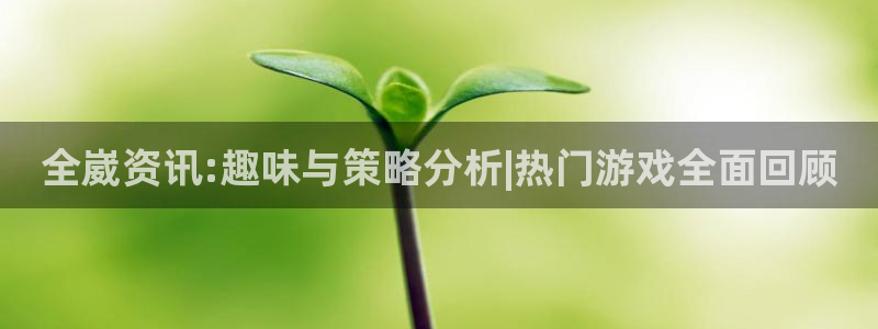 鼎点娱乐平台官网注册：全崴资讯:趣味与策略分析|热门游戏全面